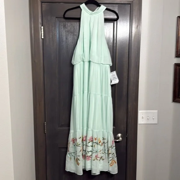 Adrianna Papell NWT Boho Maxi Dress Size‎ 16 - Picture 2 of 12
